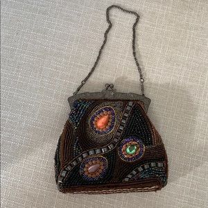 Beaded purse